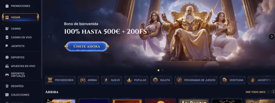 Cazeus casino online